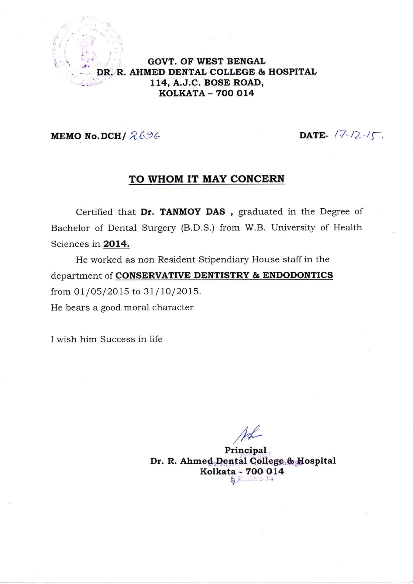 Professional Certificate 4