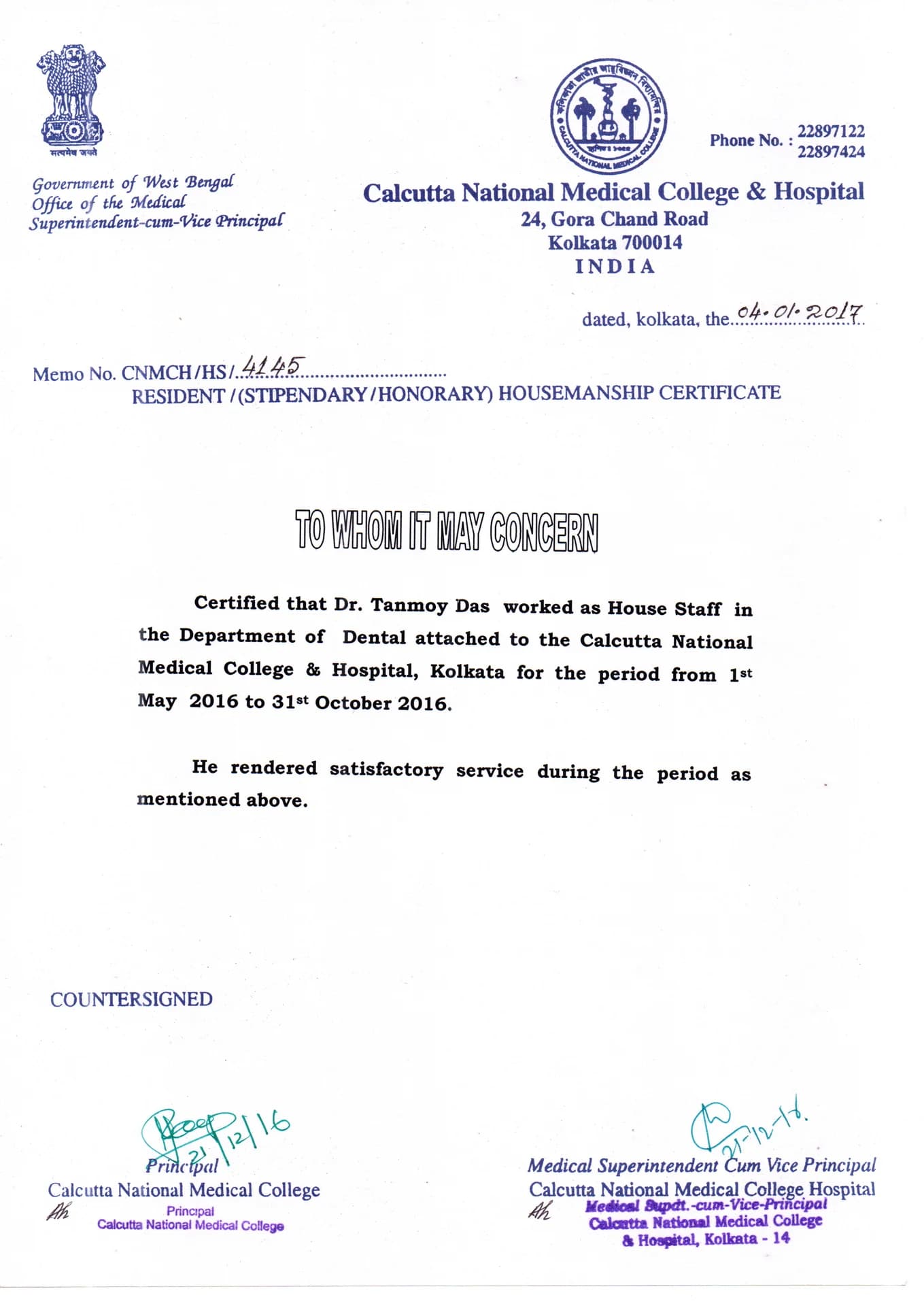 Professional Certificate 6