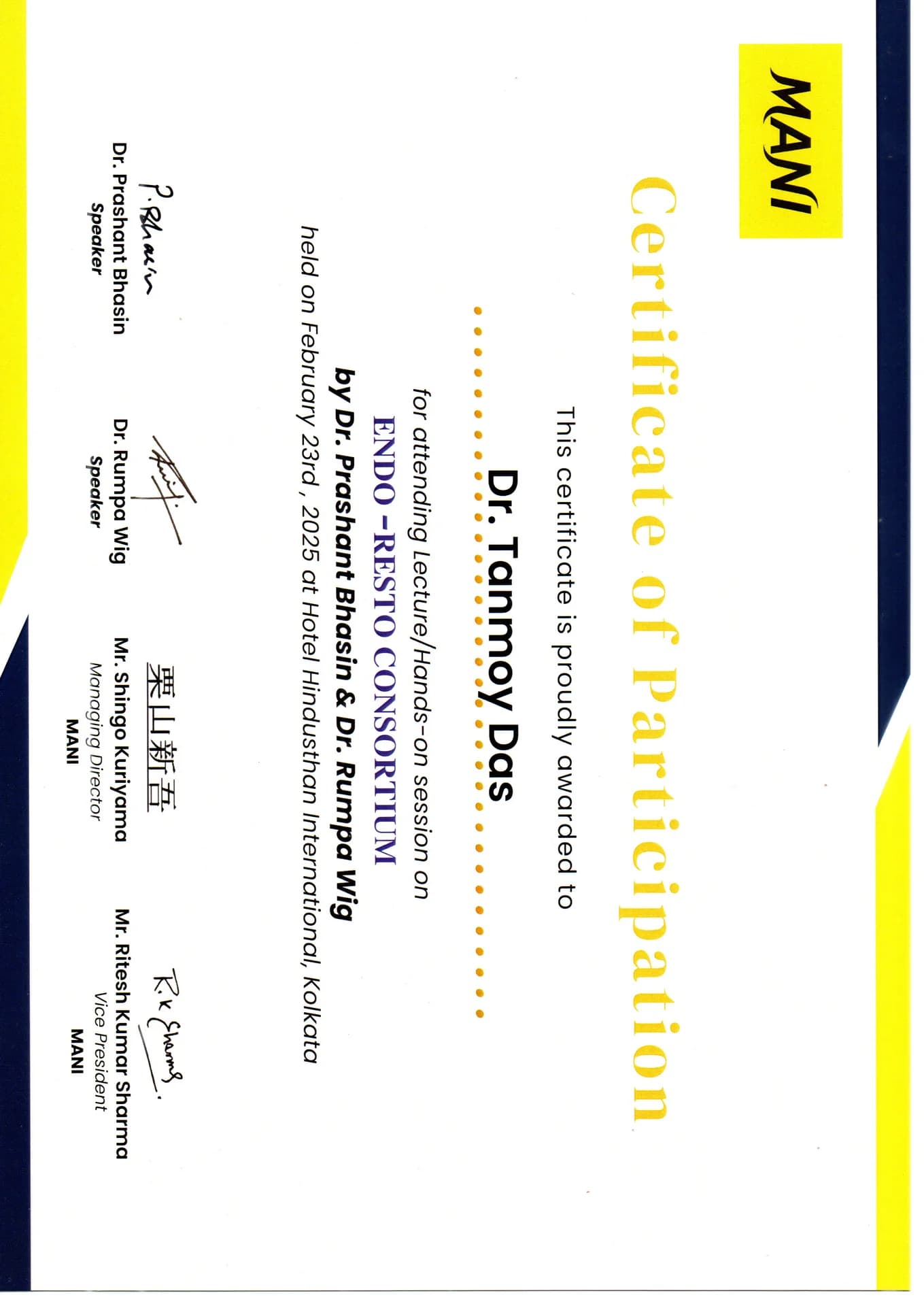 Professional Certificate 9